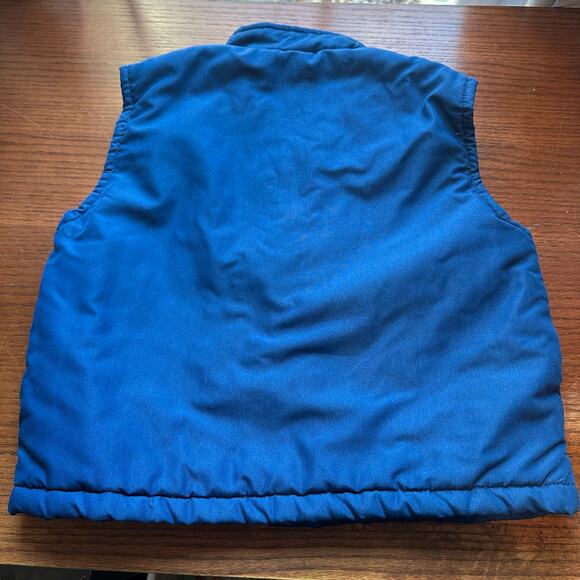 Vintage 80s-90s Color Block Kids 6X Puffer Vest I Weather Tamer l Retro - Picture 3 of 3